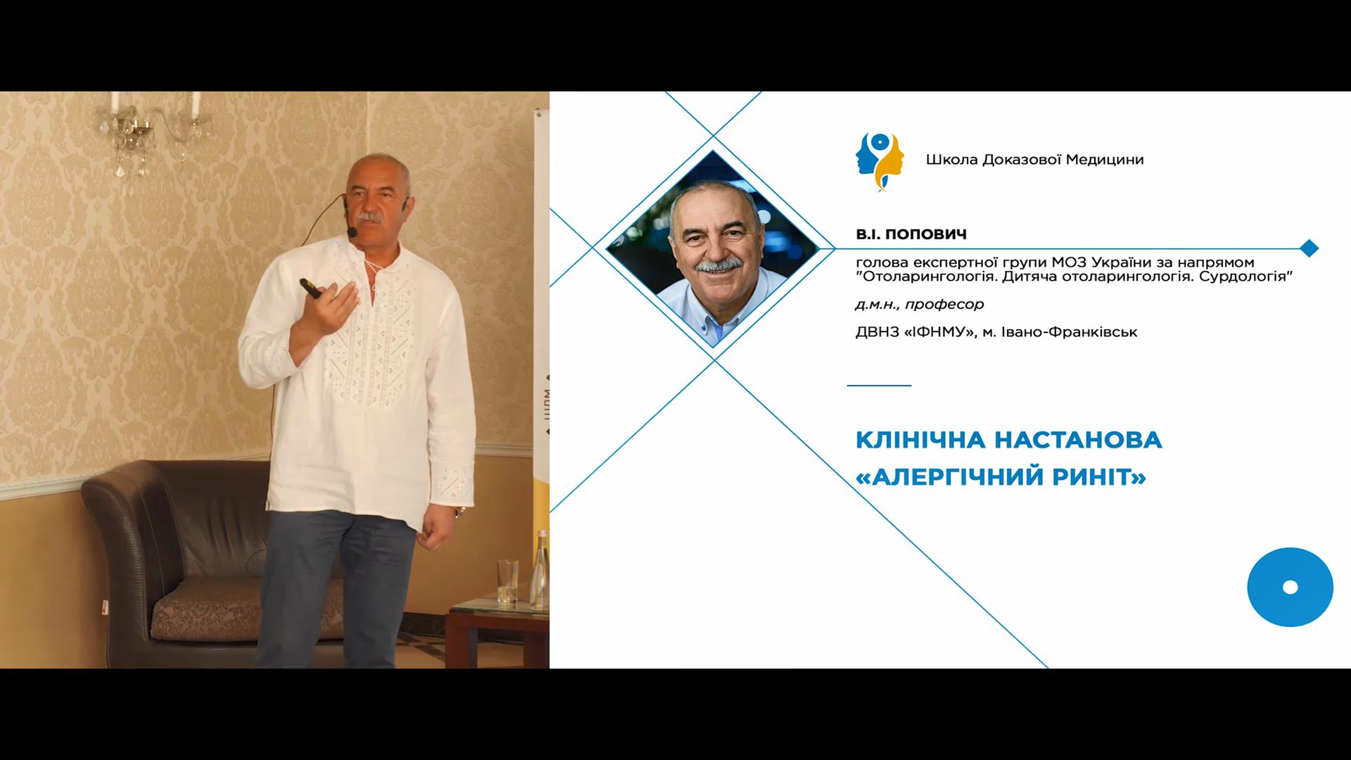 Клінічні настанови - впровадження сучасної доказової медицини