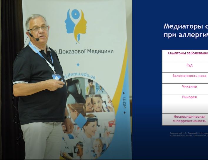 Медіатори симптомів при алергічному риніті