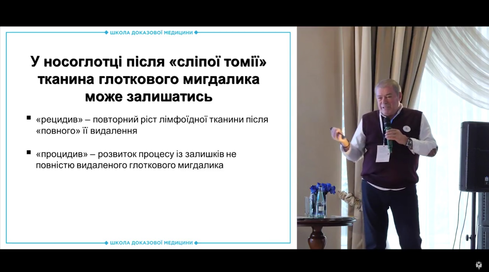 Рецидив та процидив глоткового мигдалика