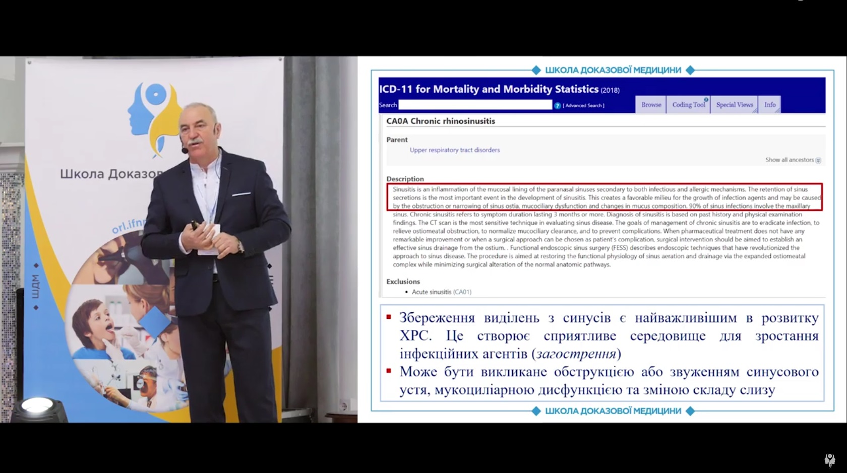 Eтіопатогенез ХРС згідно з ICD 11