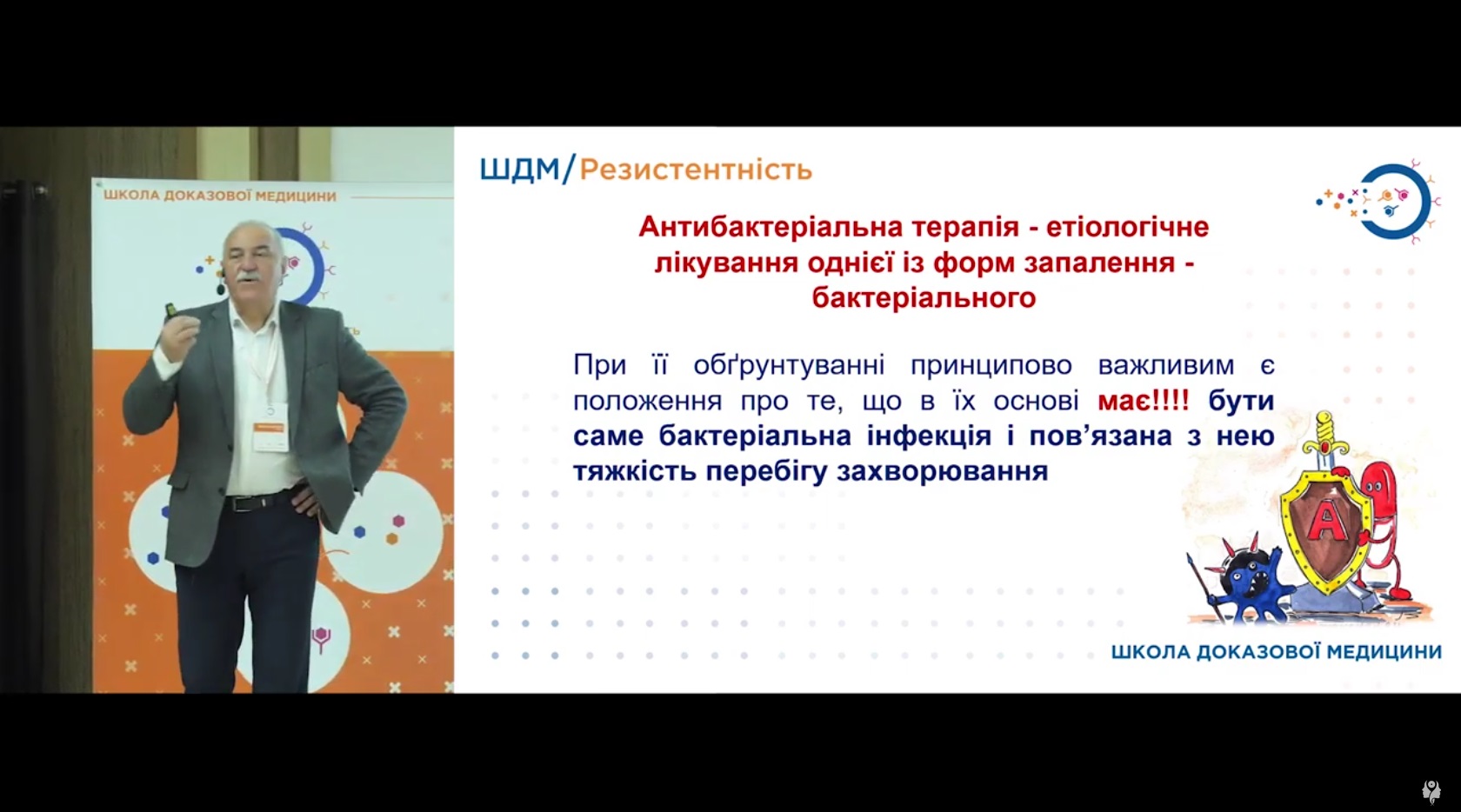 Покази до призначення антибіотикотерапії (АБ)