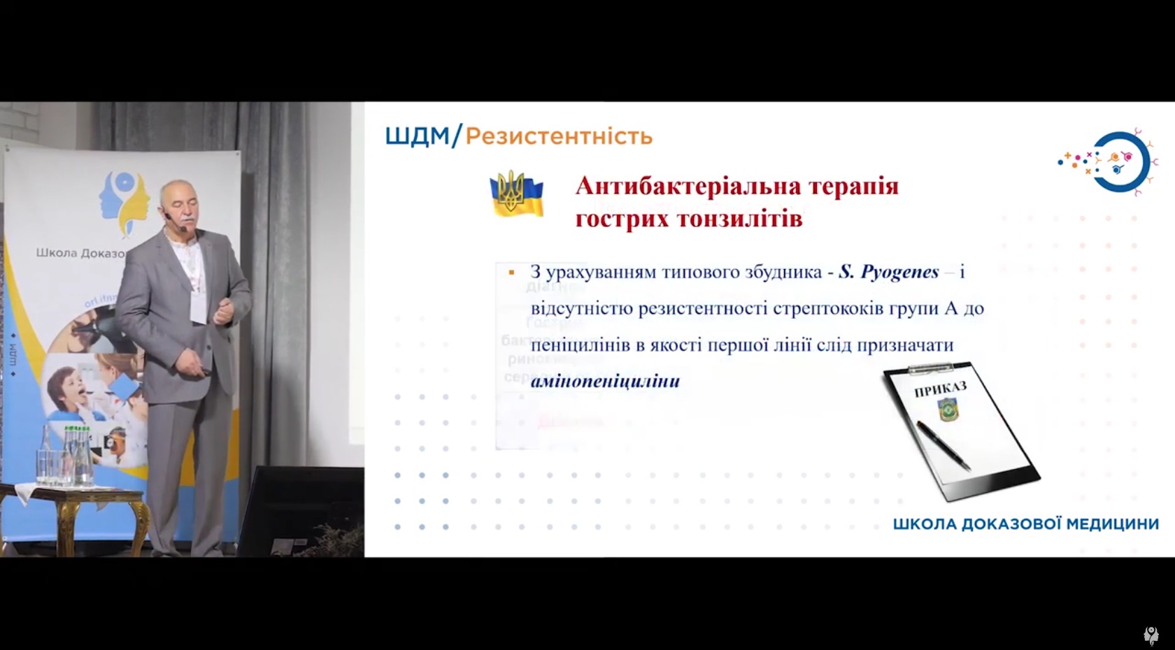 Призначення антибактеріального препарату при ГБРС, ГБСО, ГТ