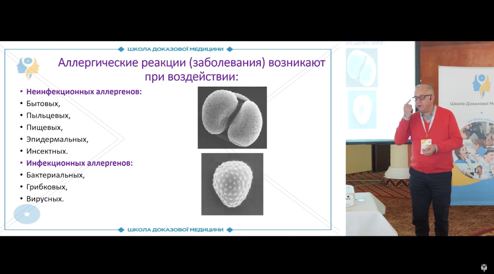 Типи збудників алергічних реакцій