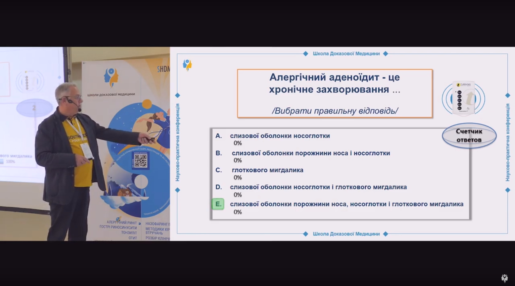 Алергічний назофарингіт (аденоїдит)