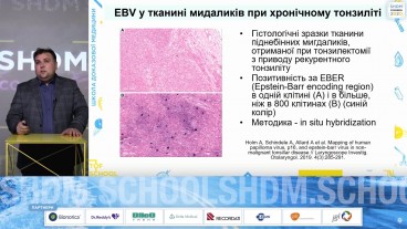 Хронічна реактивована EBV інфекція і її роль в патології ЛОР органів людини