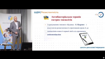 Призначення антибактеріального препарату при ГБРС, ГБСО, ГТ