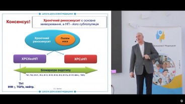 Концепція лікування ХРС. Пацієнто-орієнтований підхід