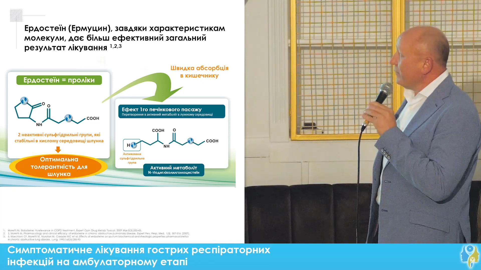 Сучасні можливості профілактики та лікування рекурентних інфекцій респіраторного тракту. Лікування гострого ларингіту на амбулаторному етапі