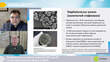 Staphylococcus aureus: шлях від ХРС до алергічного риніту та екстраназальних форм алергії